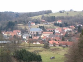 L'église et le village.