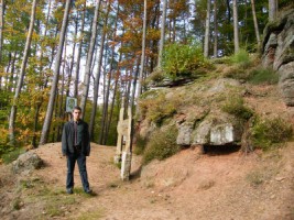 Lors d'une de mes balades le long du magnifique chemin de Croix et de Résurrection de Reyersviller.